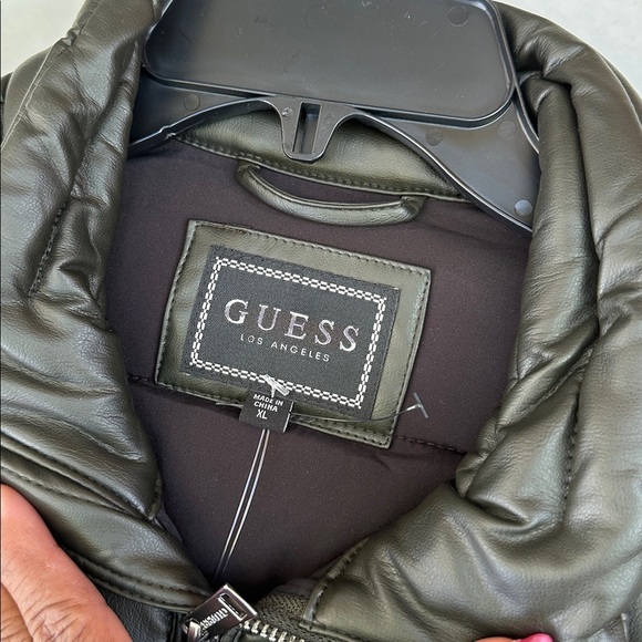 New Guess Smart Stretch Puffer Jacket SZ XL - Picture 8 of 9